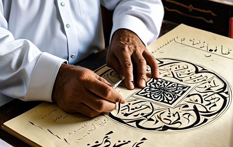 디자인 사고의 글로벌 스탠다드 - Family Gathering at Iftar** "A warm and inviting scene of an Arab family gathered around a table fo...